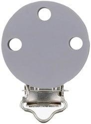 Siliconen speenklem Grijs