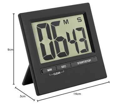 TFA Dostmann 38.2013.01 Timer Zwart Digitaal