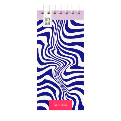 Pepa Lani To Do Lijst Flower Waves Blue