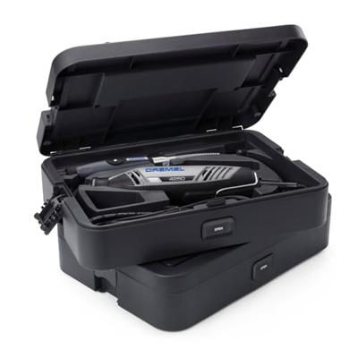 Dremel Multitool 4250JS | Model 4250-6/128 Platinum Editie | Incl. 128 Accessoires + EZ SpeedClic + Detailhandgreep + Lijn-en Cirkelfrees - F0134250JS Dremel Multitool 4250JS | Model 4250-6/128 Platinum Editie | Incl. 128 Accessoires + EZ SpeedClic + Detailhandgreep + Lijn-en Cirkelfrees - F0134250JS