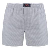 Liefling Boxershort Blauw Mini Ruit Loose - thumbnail