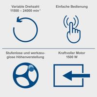 Scheppach HF60 Tafelfrees - 5902106901 - thumbnail