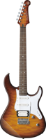 Yamaha PACIFICA212VFM Tobacco Brown Sunburst 6-snarige elektrische gitaar - thumbnail