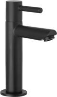 Saqu Shine verhoogde fonteinkraan mat zwart - thumbnail