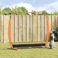 VidaXL Golf trainingshulpmiddel zwart 250 x 106,5 x 210 cm polyester - thumbnail