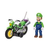 The Super Mario Galaxy Movie Action Figures - Motorcycle Luigi - thumbnail