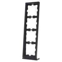 Merten MEG4040-6534 Afdekking Frame System Design Antraciet 1 stuk(s) - thumbnail