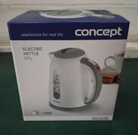 Concept RK2335 waterkoker 1,7 l 2200 W Grijs, Wit - thumbnail