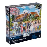 Country Wedding Puzzel 1000 Stukjes - thumbnail