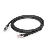 S/FTP Cat6A patchkabel LSZH, zwart 5 meter - thumbnail