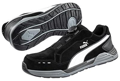 Puma werkschoenen Airtwist Disc sluiting S3 laag zwart maat 45