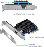 TRENDnet TEG-10GECTX 10 Gigabit PCIe netwerkadapter - thumbnail