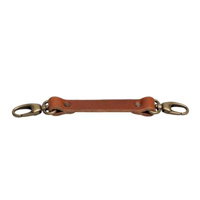 The Hantler Chest strap Cognac / Old silver, large 33cm