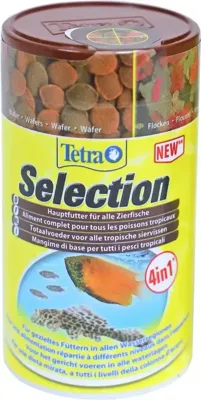 Tetra Selection 4 in 1 Compleet Aquariumvoer - Diverse Visvoeding, Flakes & Granulaat 100ml Tetra Selection 4 in 1 Compleet Aquariumvoer - Diverse Visvoeding, Flakes & Granulaat 100ml