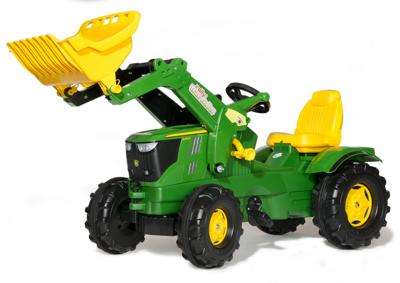 Rolly Toys rollyFarmtrac John Deere 6210R traptrekker met voorlader