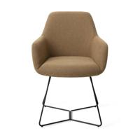 Jesper Home Hiroo eetkamerstoel Willow beehive black - thumbnail
