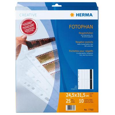 Herma HERMA Fotophan - Hülle x 25 7760 Fotohoezen Transparant Herma HERMA Fotophan - Hülle x 25 7760 Fotohoezen Transparant