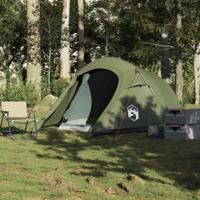 Tunneltent 3-persoons waterdicht olijfgroen - thumbnail