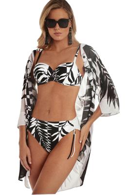 Bad & Beach Roidal SHIRT EVA Zwart & Wit