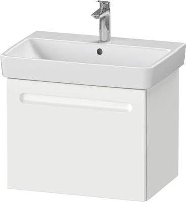 Wastafelkast Duravit No.1 Met. 1 Lade 59x42.6x47.8 cm Met Geïntegreerde greep Mat Wit Duravit