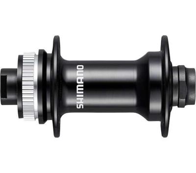 Shimano Voornaaf hb-rs470 - 28 gaats - center lock - 12 mm steekas - zwart