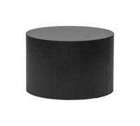 WOOOD Ronde Bijzettafel 'Sanne' ø60cm, kleur zwart - thumbnail