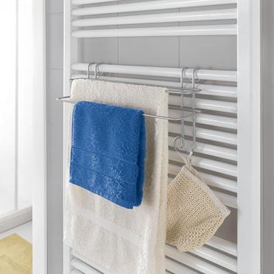 Metaltex Handdoekrek Radiator 39x15x20 cm Zilver