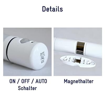 Müller-Licht 27700016 Kleine mobiele lamp met bewegingsmelder LED Wit