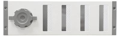 Schuifrooster 30x9 gaas wit Schuifrooster 30x9 gaas wit