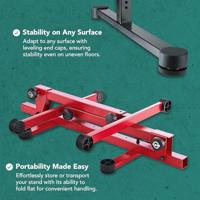 K&M 18820 Omega Pro keyboard standaard rood - thumbnail