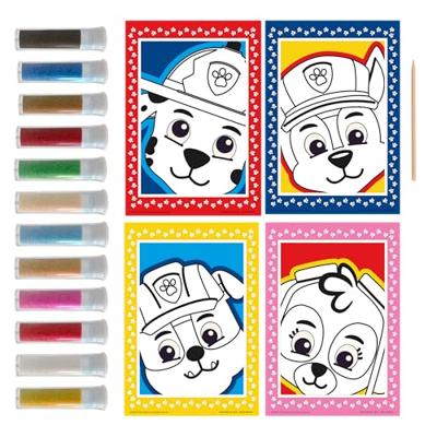 Creative Craft Group Paw patrol zand schilderen, 16dlg.