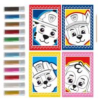 Creative Craft Group Paw patrol zand schilderen, 16dlg. - thumbnail