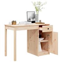 Bureau 100x50x75 cm massief grenenhout - thumbnail