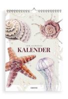 Verjaardagskalender compact Strand A5 - thumbnail