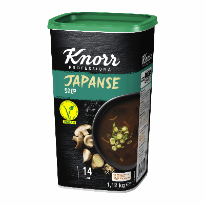 Knorr japanse soep poeder opbrengst (14 liter)