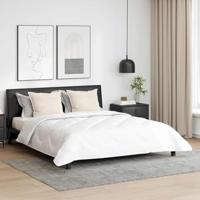 VidaXL Zomer dekbed met kussen 3 pcs wit microfibre - thumbnail