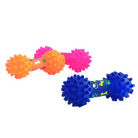 Beeztees Halter+Stekelballen - Hondenspeelgoed - Vinyl - 17 cm - thumbnail