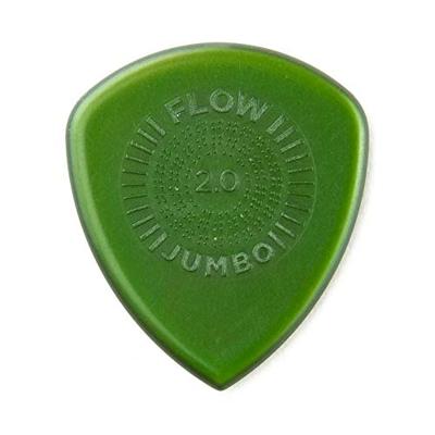 Dunlop 547P200 Flow Jumbo Grip 2.00 mm plectrumset (3 stuks)