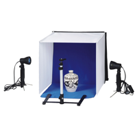 Linkstar opnamebox set pbk-50 50x50 opvouwbaar + 2x50w lampen - thumbnail