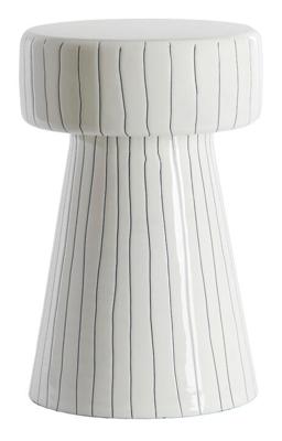 Light & Living Bijzettafel 'Dakwa' 29cm, kleur Wit/Zwart