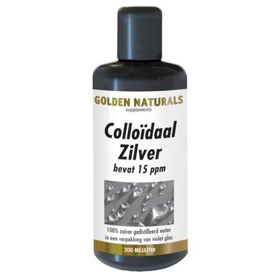 Golden Naturals Colloidaal zilver 200 Milliliter
