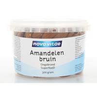 Nova Vitae Amandelen bruin ongebrand 300 Gram - thumbnail