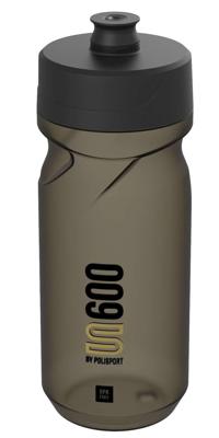 Polisport bidon met schroefdop s600 600ml restyle transparant/zwart/zwart