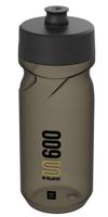 Polisport bidon met schroefdop s600 600ml restyle transparant/zwart/zwart - thumbnail