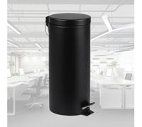 Pedaalemmer brasq 30 liter zwart - thumbnail