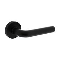 Intersteel DeurklinkAgatha op rozet zwart - 0023.168302 - thumbnail