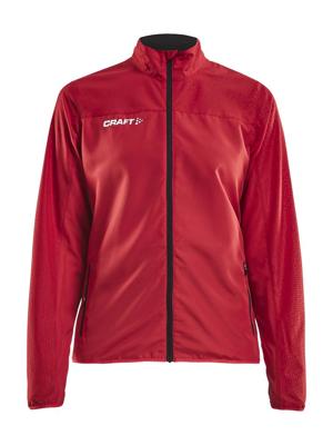 Craft 1907380 Rush Wind Jacket W - Bright Red - M Craft 1907380 Rush Wind Jacket W - Bright Red - M
