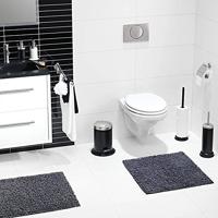 Toiletrolhouder Acero 13,2 x 49 cm IJzer Zwart - thumbnail