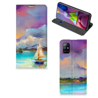 Bookcase Samsung Galaxy M51 Boat - thumbnail