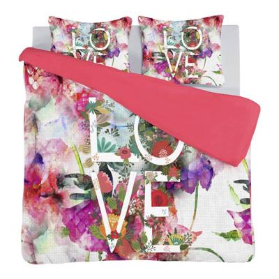 Premium Dekbedovertrek Love Fuchsia - 240 x 220 cm Premium Dekbedovertrek Love Fuchsia - 240 x 220 cm